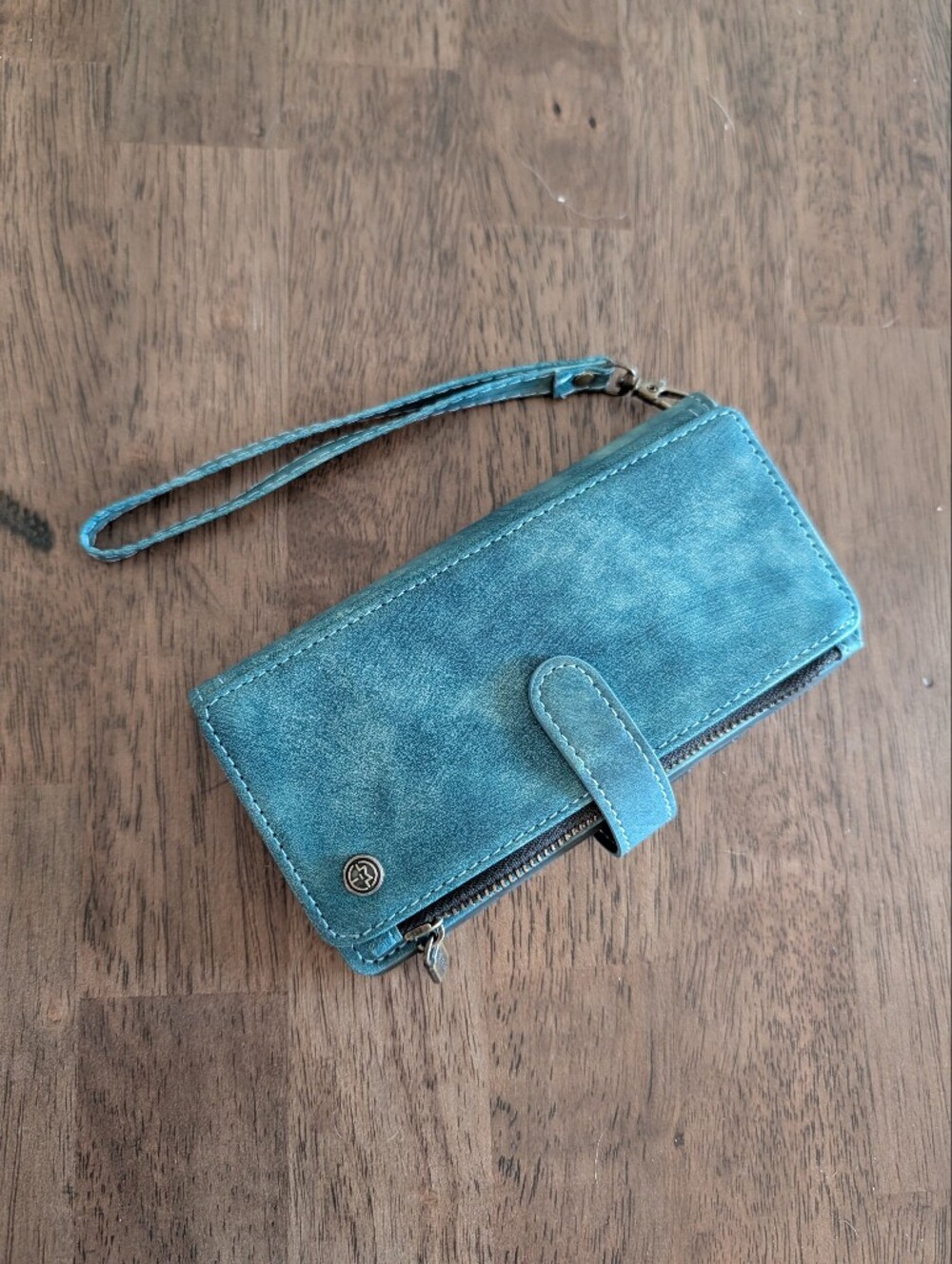 Google Pixel 6 Teal Wallet Case